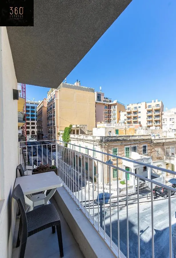 Paceville Apts - Distant Views From Beach - Wifi & Ac By 360 Estates Saint Julian's