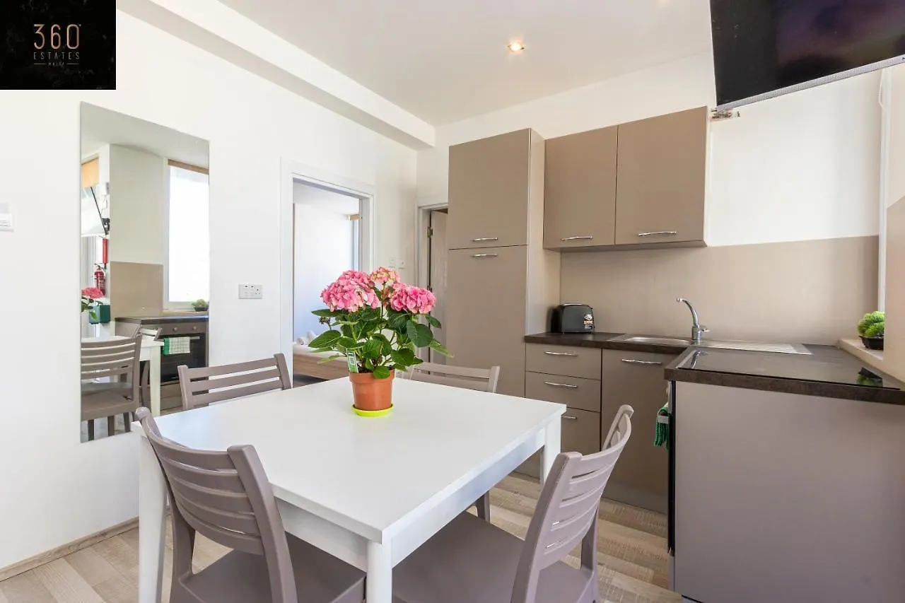 Lejlighed Paceville Apts - Distant Views From Beach - Wifi & Ac By 360 Estates Saint Julian's