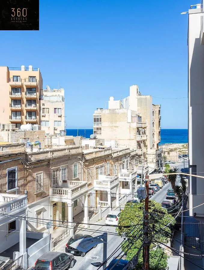 Paceville Apts - Distant Views From Beach - Wifi & Ac By 360 Estates Saint Julian's Lejlighed